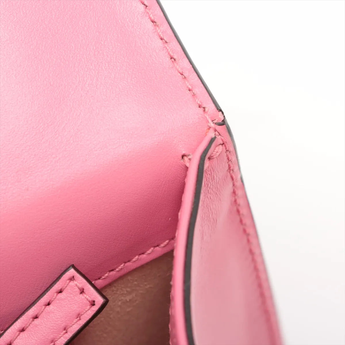 Gucci Guccissima Padlock Leather Chain Shoulder Bag Pink 409486