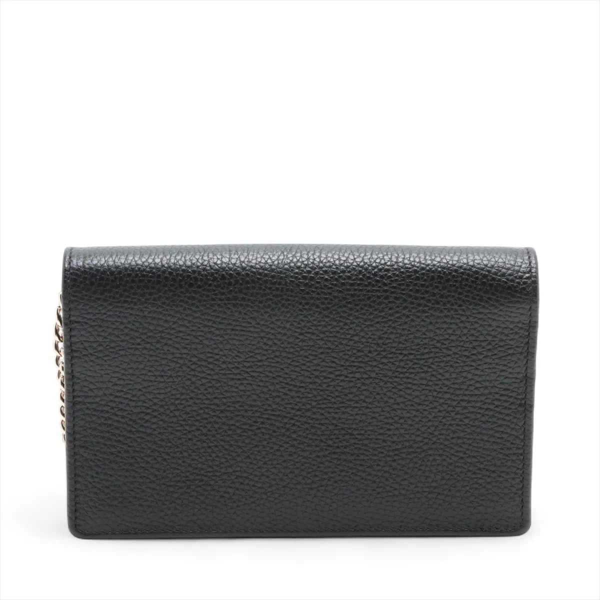 Gucci Soho Leather Chain Wallet Black