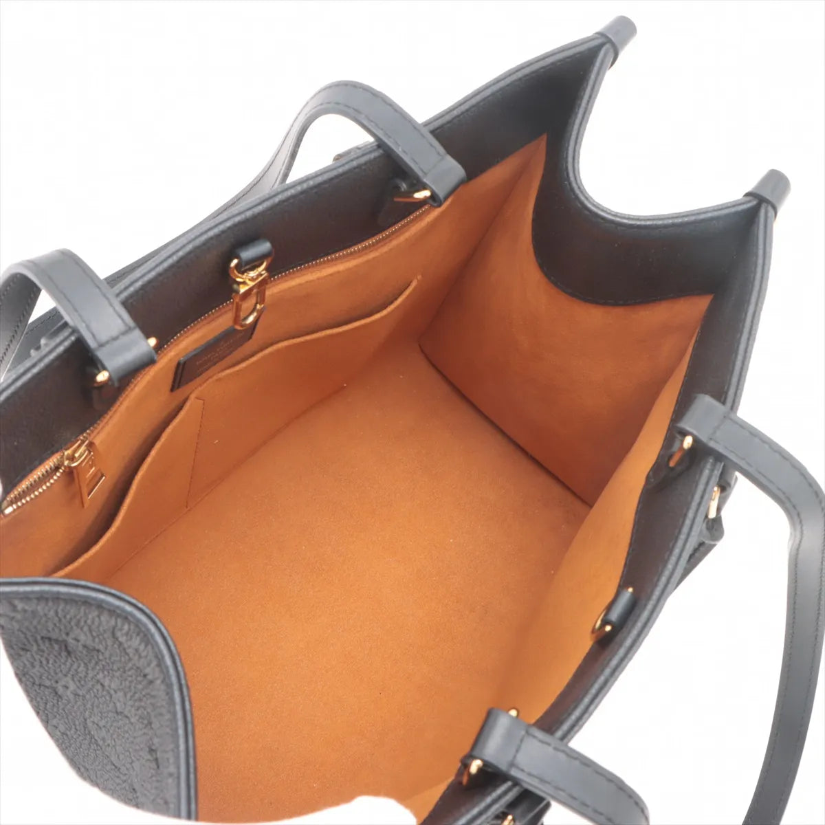 Louis Vuitton monogram empreinte On the Go MM