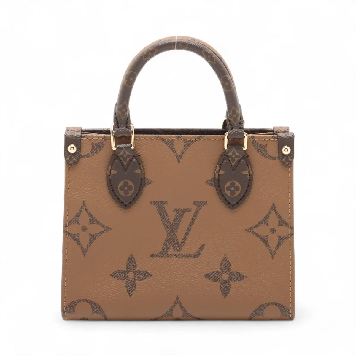 Louis Vuitton Monogram Giant Reverse On the Go BB M46839 Brown