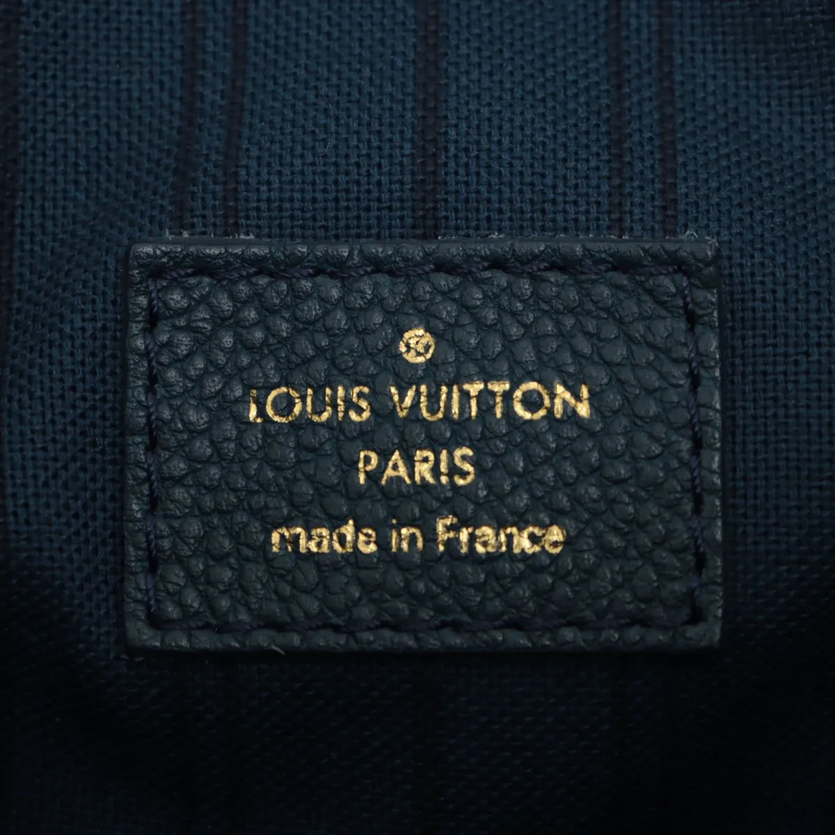 Louis Vuitton monogram empreinte Artsy MM M40790 TR2160 Navy Blue