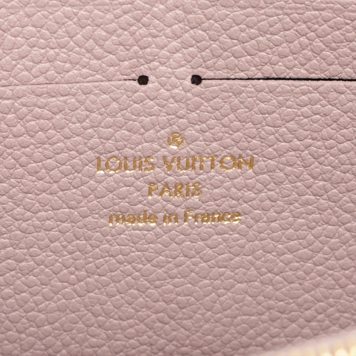 Louis Vuitton monogram empreinte Zippy Wallet