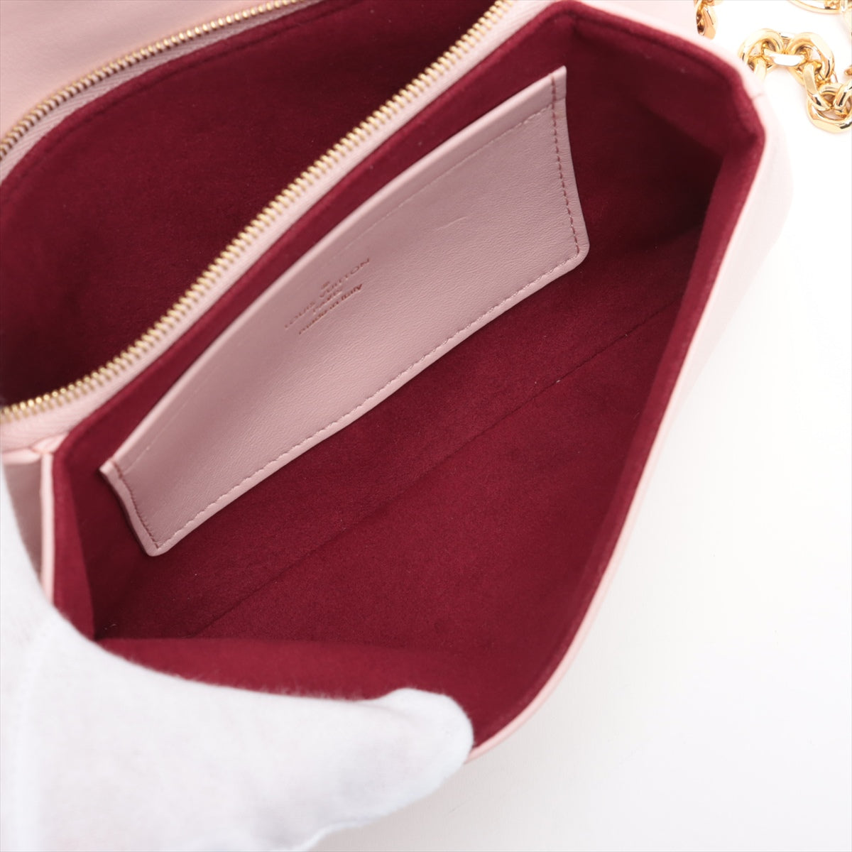 Louis Vuitton Monogram Embossed Pochette Coussin M80818