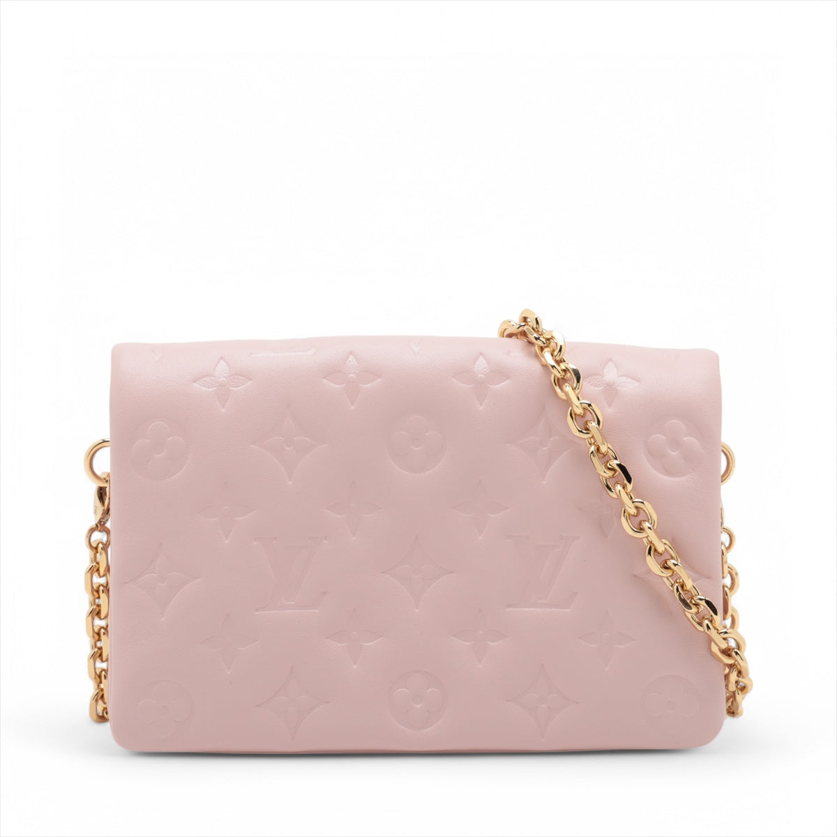Louis Vuitton Monogram Embossed Pochette Coussin M80818