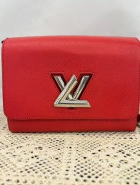Louis Vuitton Red Epi Twist Medium with SHW