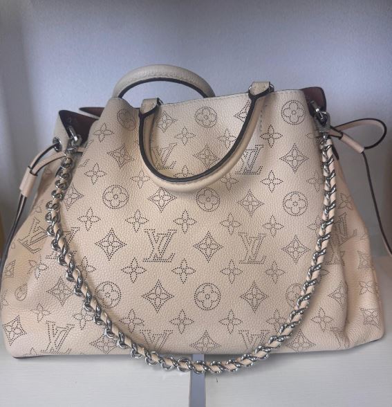 Louis Vuitton Ivory Mahina Bella Tote