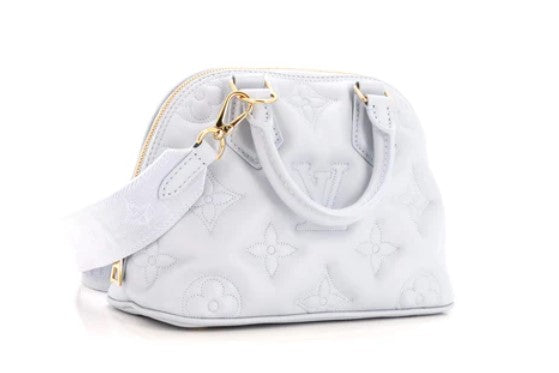 Louis Vutton Alma Handbag Bubblegram Leather BB