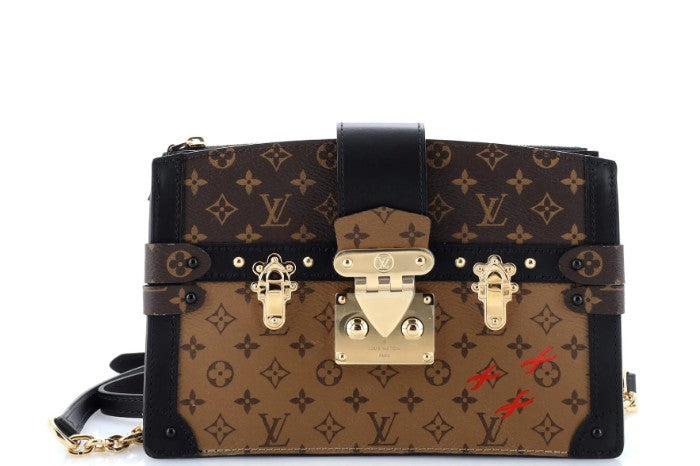 Louis Vuitton Trunk Clutch Reverse Monogram Canvas