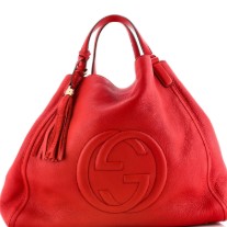 Gucci Soho Shoulder Bag Leather Large