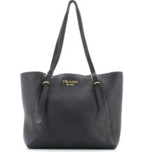 Prada Belted Open Tote Vitello Daino Medium