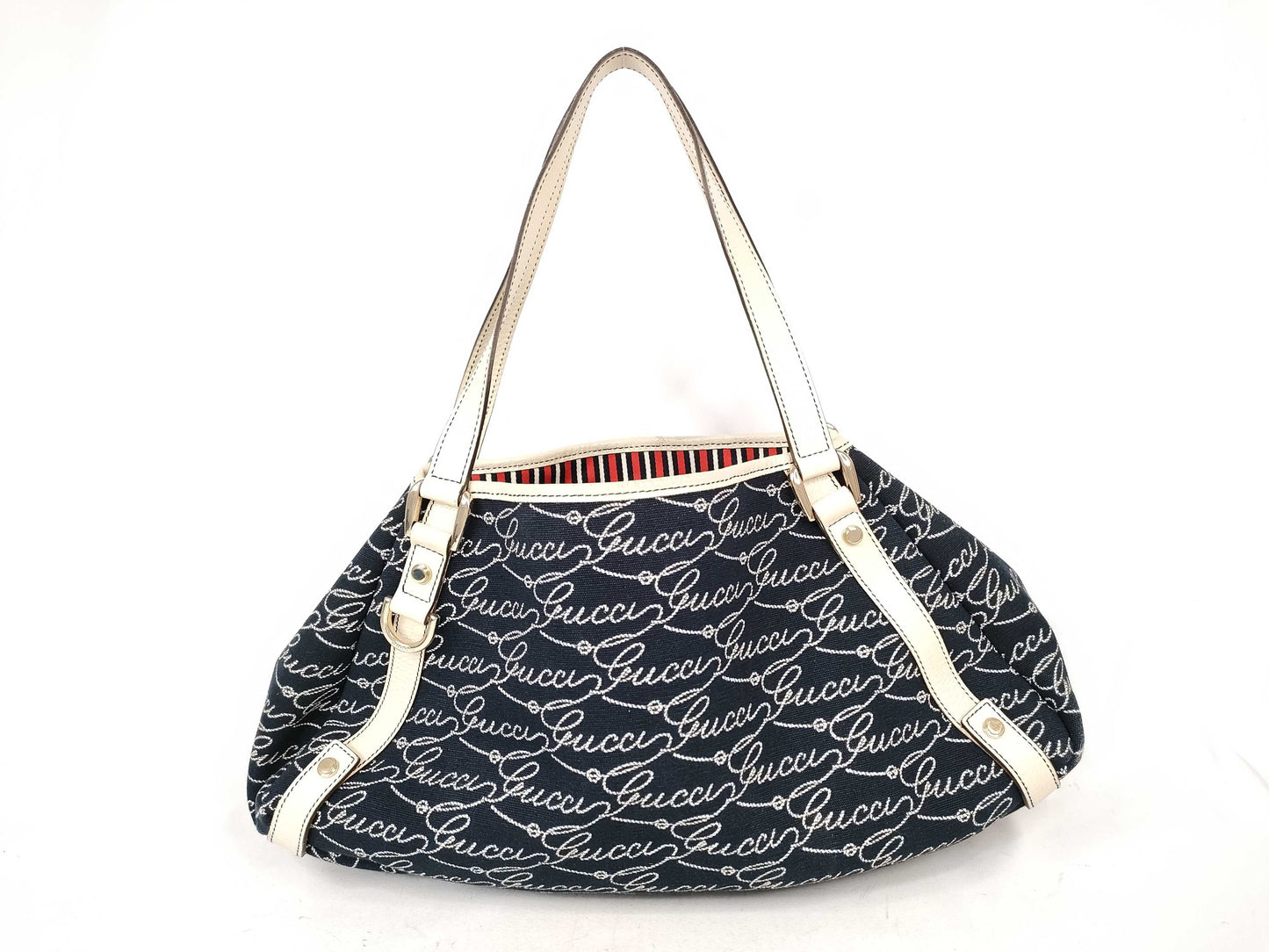 Gucci Abbey Canvas Tote 130736