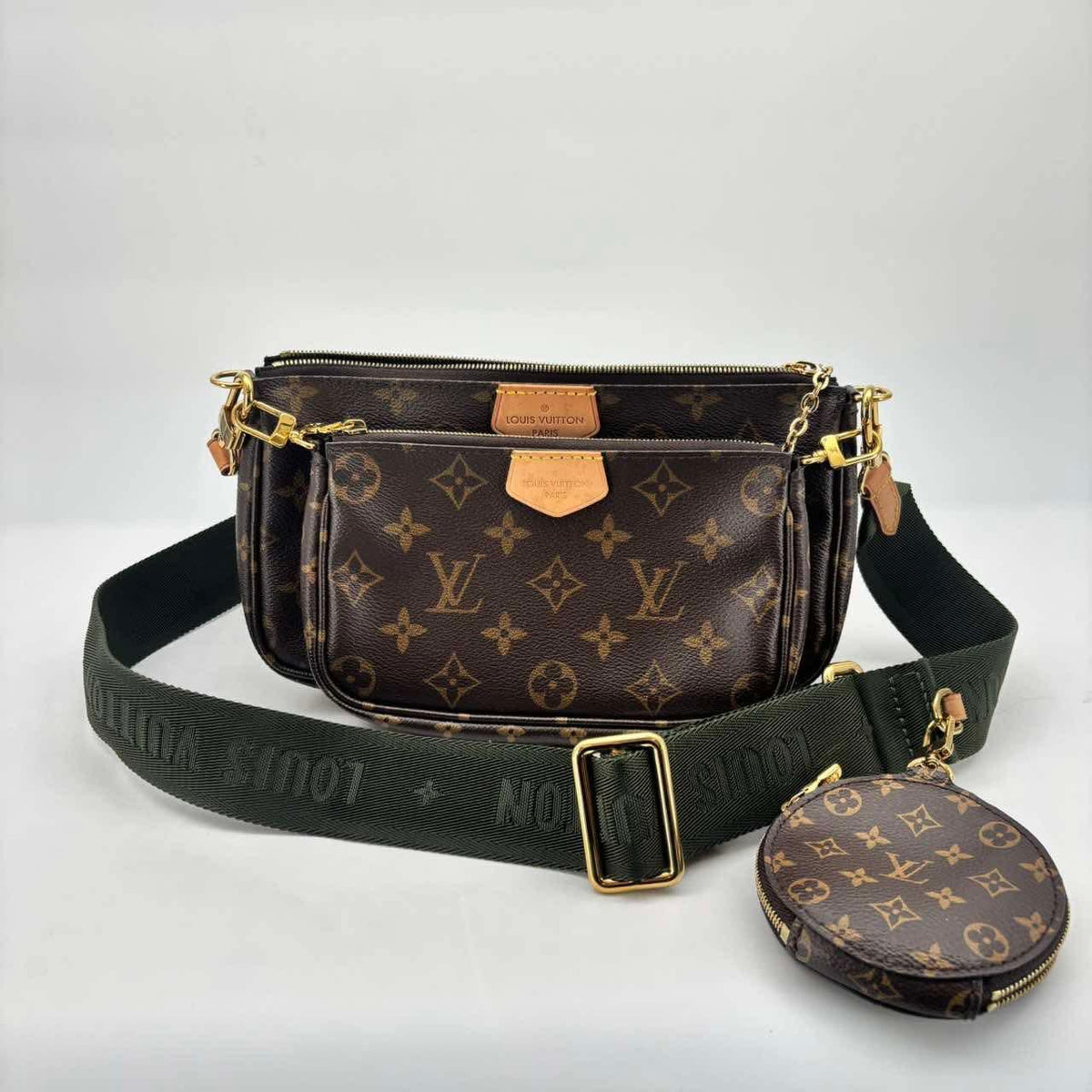Louis Vuitton Monogram Multi Pochette - Khaki Strap