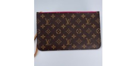 Louis Vuitton Monogram Pouch Pink Interior