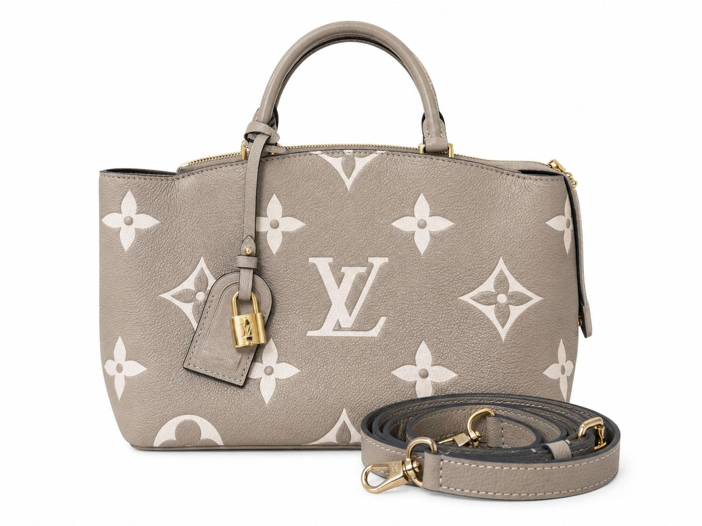 Louis Vuitton Beige Empreinte Petit Palais