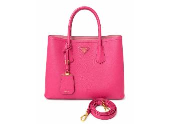 Prada Pink Bucket With Top Handle