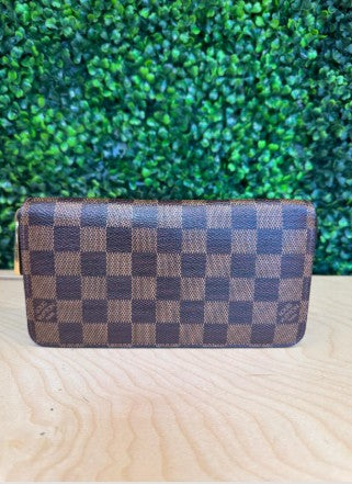 Louis Vuitton Damier Ebene Zippy Long Wallet