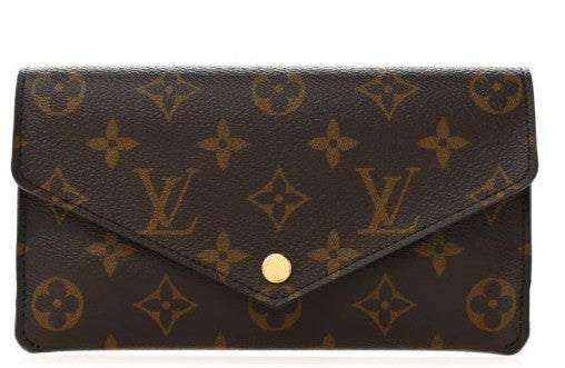 Louis Vuitton Monogram Portefeuille Sarah Long Wallet
