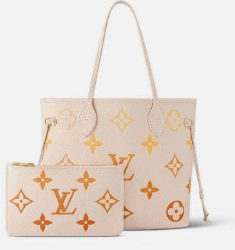 Louis Vuitton Neutral Gradient Neverfull MM
