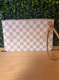 Louis Vuitton Damier Azur Neverful MM pouch