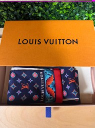 Louis Vuitton Navy-White Bando w/Box M73853 RT0139
