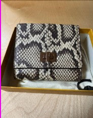 Fendi Python Compact Wallet - Full Set 07722276