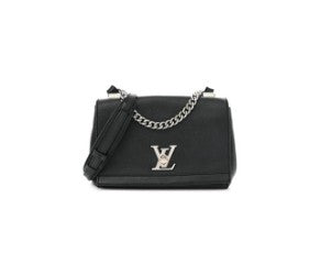 Louis Vuitton Calfskin Lockme II Chain Bag