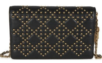 Christian Dior Women's Studded Calfskin Crossbody Bag
