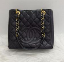 Chanel CC Black Caviar PST Series 15