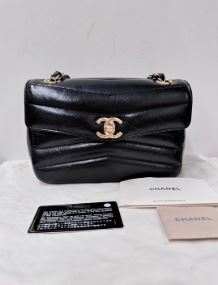 Chanel Aged Calfskin Medium Flap Bag Series 28 - SKU: LSCJ08110023