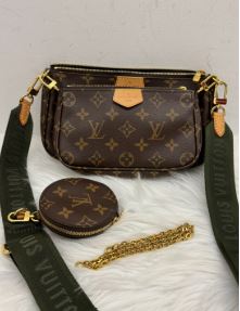 Louis Vuitton Monogram Multi Pochette - Green - SKU: LSCJ08110028