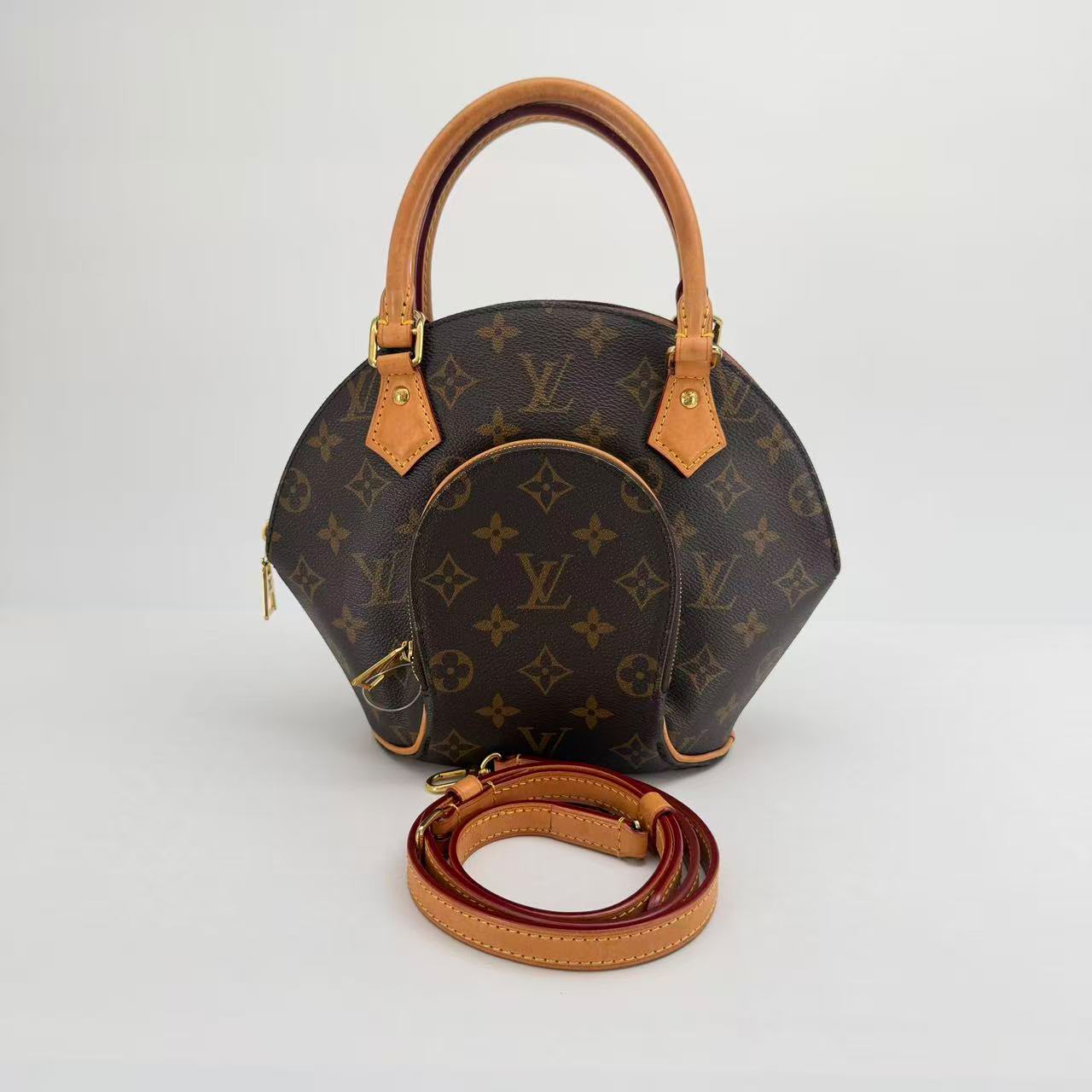 Louis Vuitton Small Monogram Ellipse Crossbody Bag with Shoulder Strap - SKU: LSCJ082600108