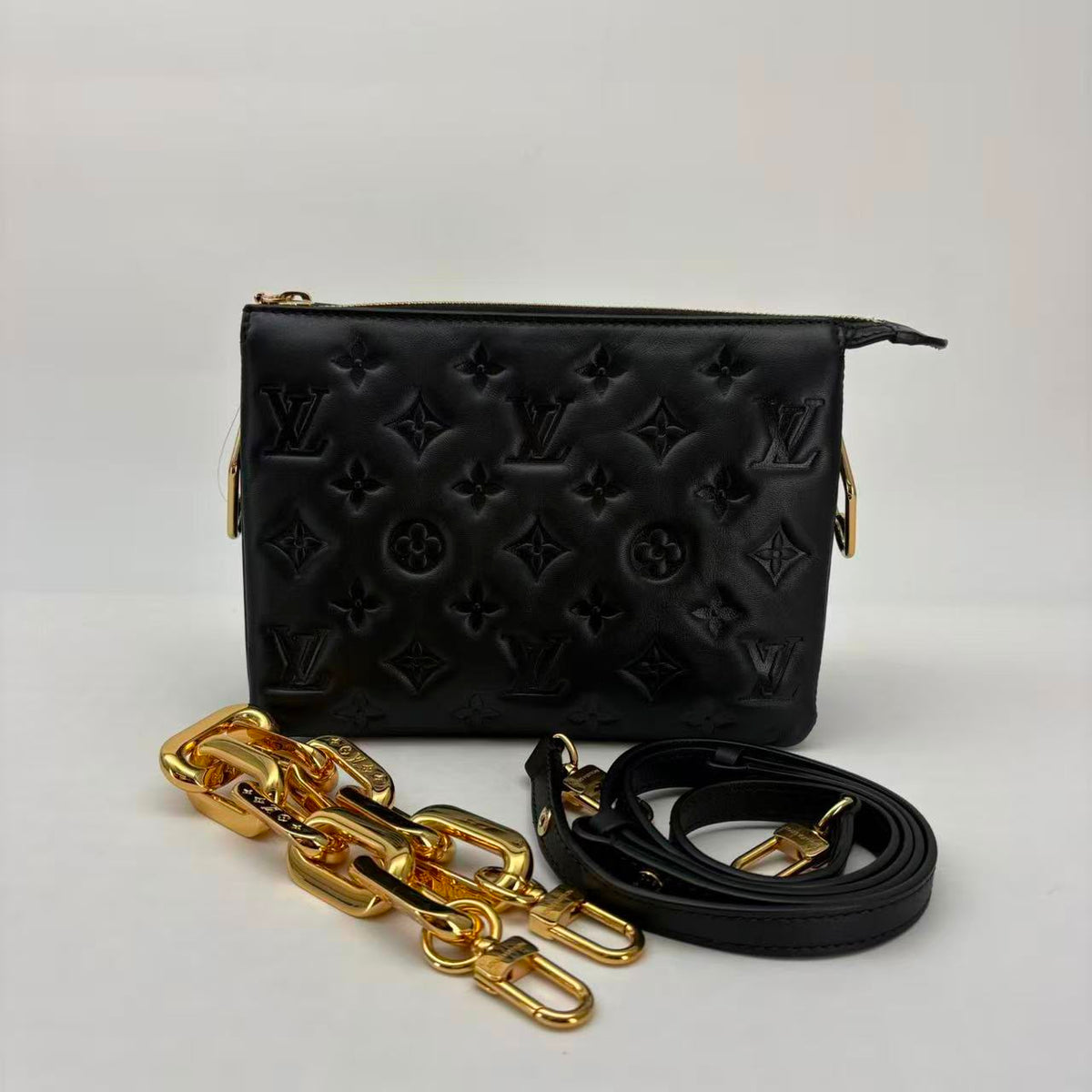 Louis Vuitton Black Coussin BB