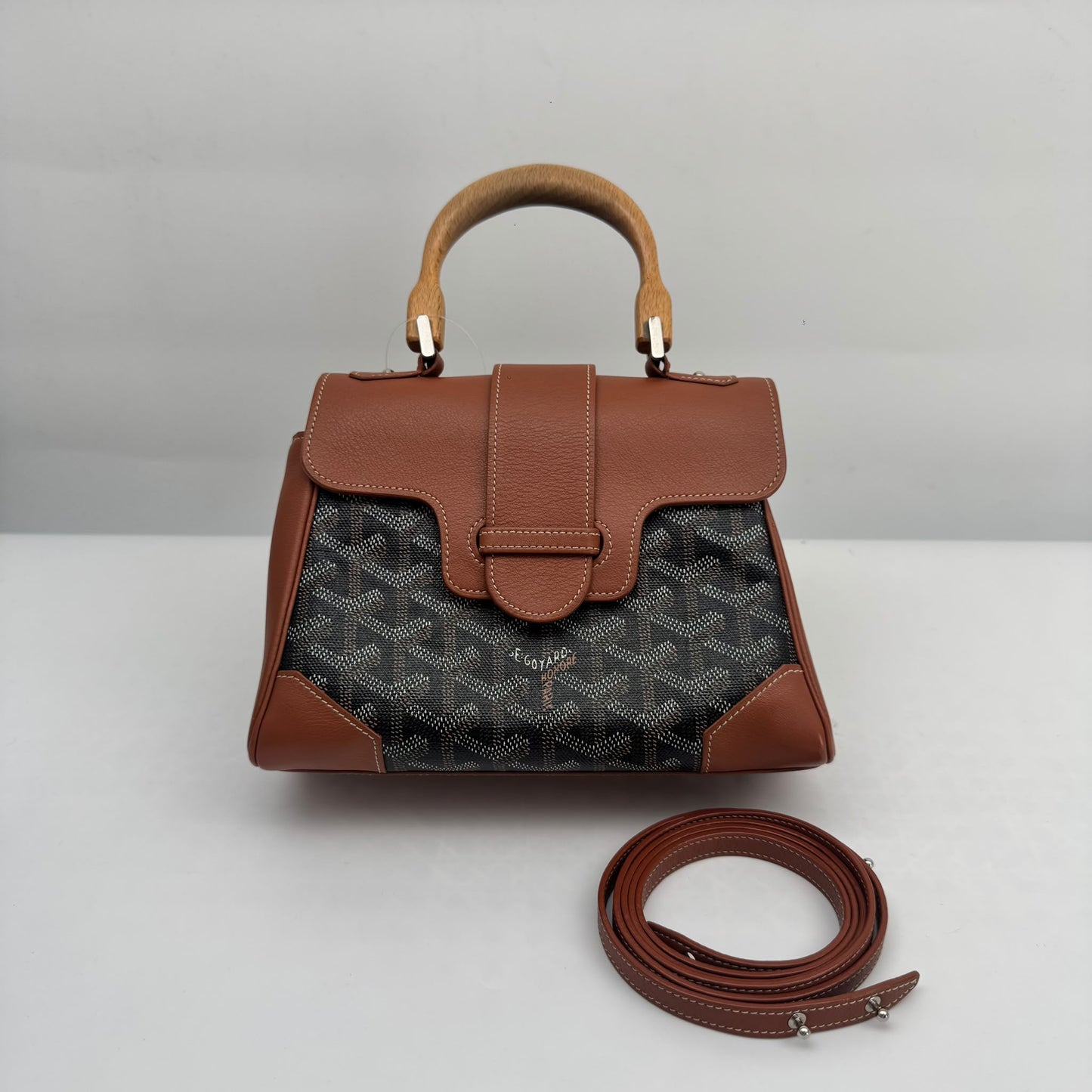 Goyard Brown Mini Saigon
