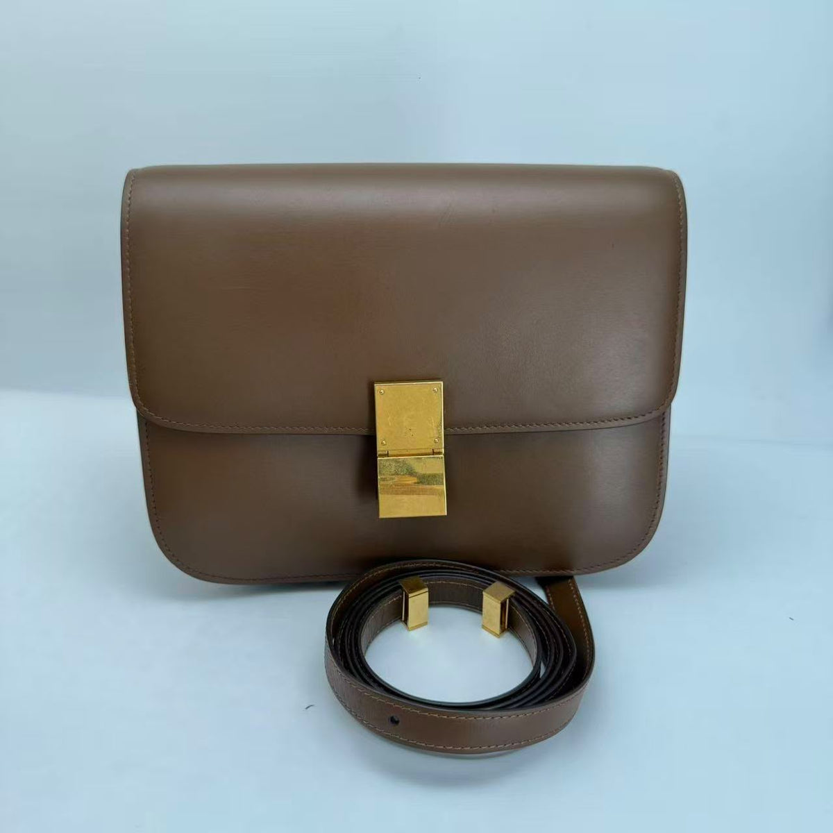 Celine Brown Box Crossbody