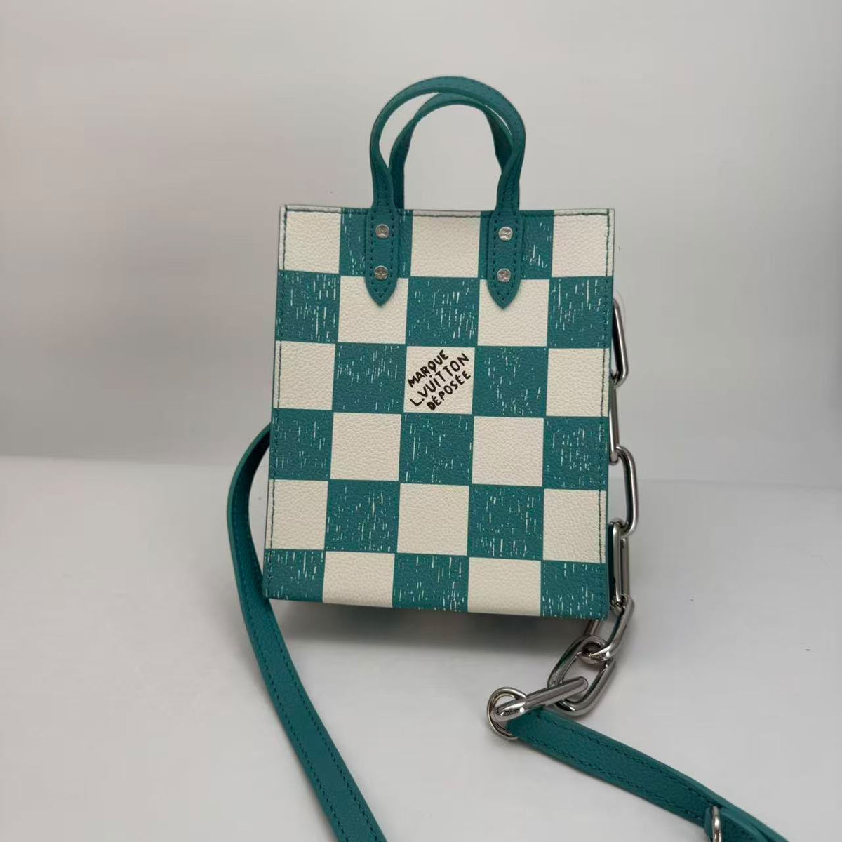 Louis Vuitton x Virgil Abloh Damier Mini Sac Plat Crossbody