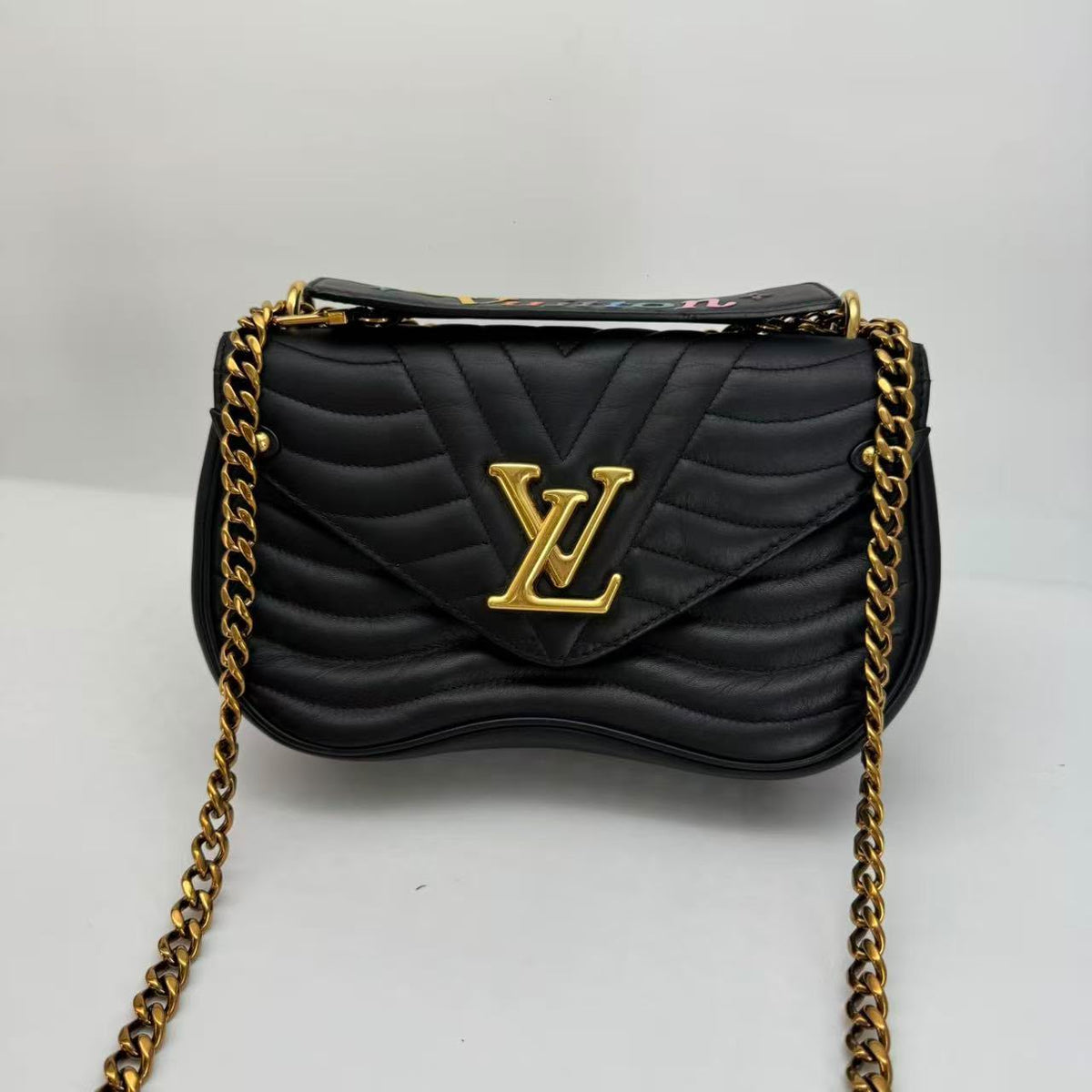 Louis Vuitton Black New Wave Two-Way Bag