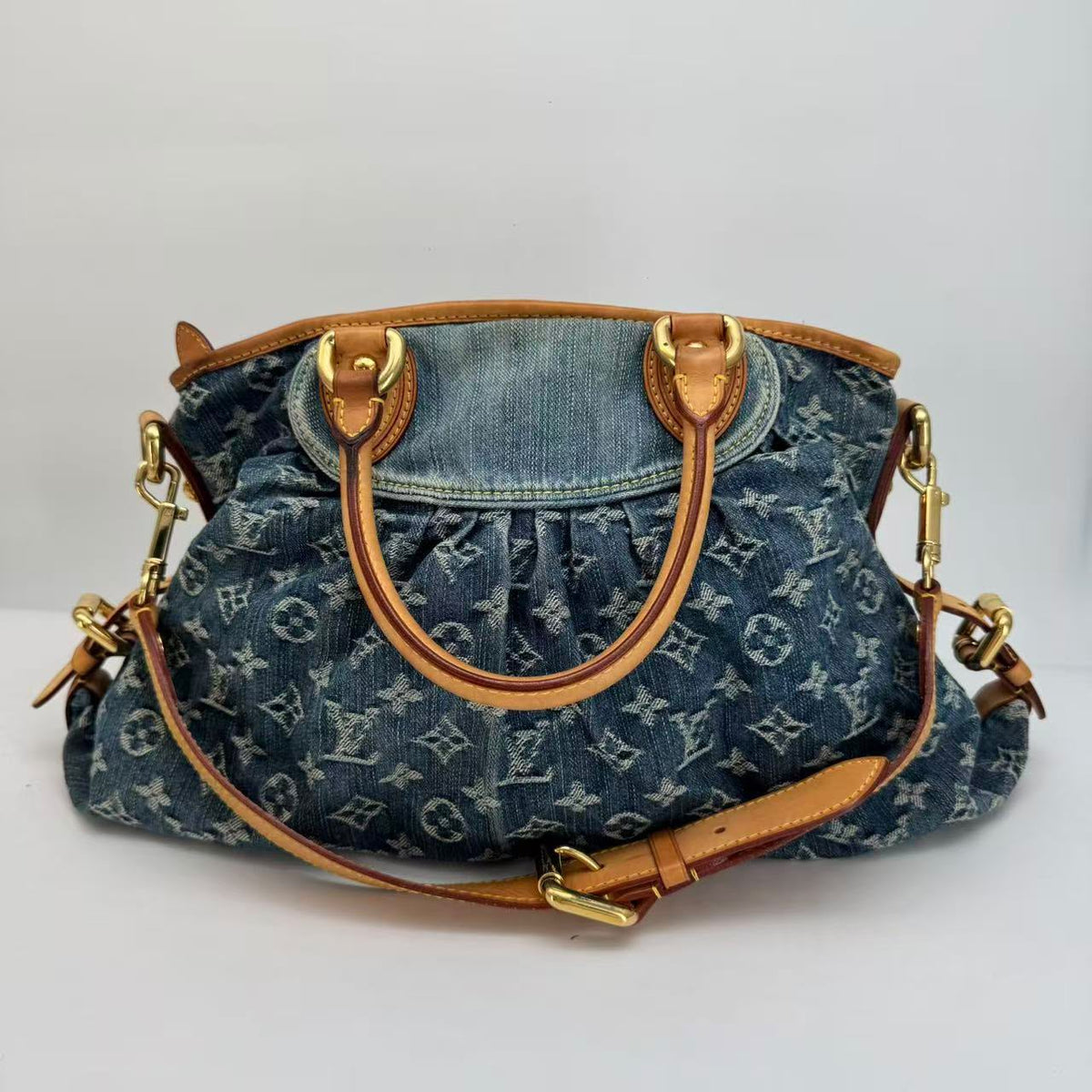 Louis Vuitton Denim Neo Cabby Tote/Crossbody