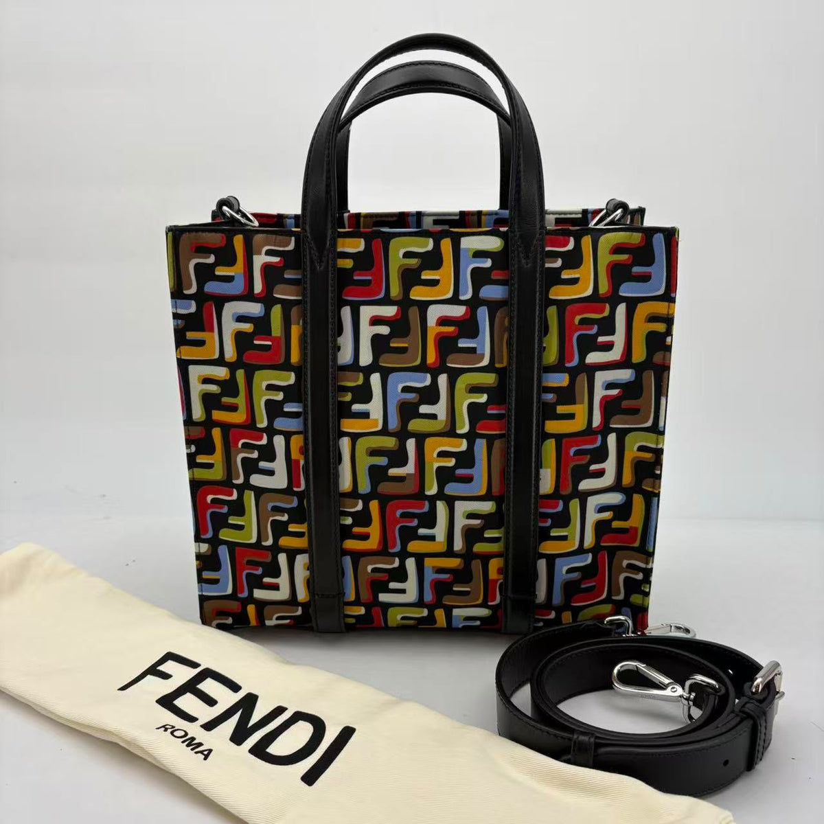 Fendi Multicolor Tote, Dust Bag