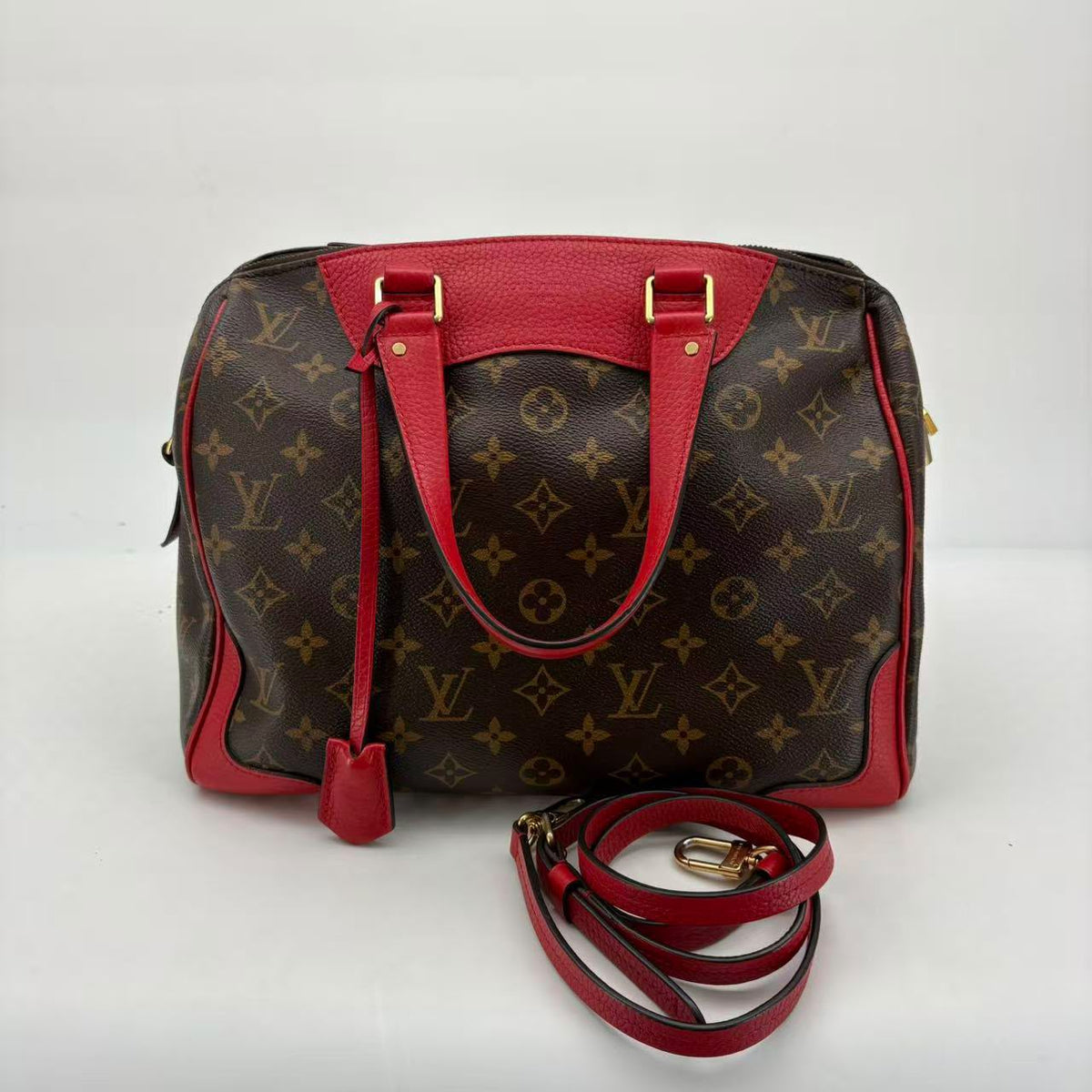 Louis Vuitton Monogram Red Retiro