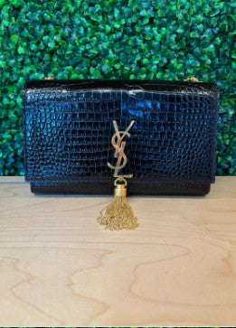 Saint Laurent Kate Tassel Medium - Black GHW