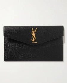 YSL Uptown Pouch Black