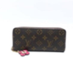 Louis Vuitton Clemence Monogram Coated Canvas Wallet
