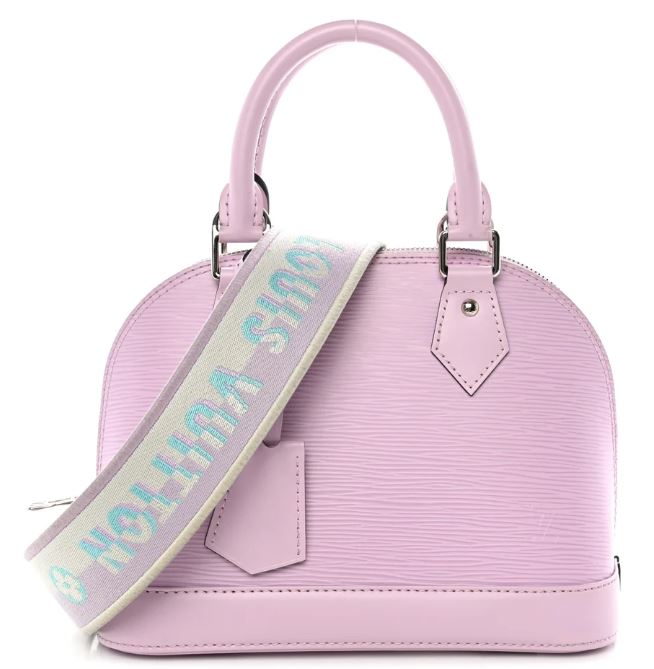 Louis Vuitton Epi Jacquard Light Pink Alma BB