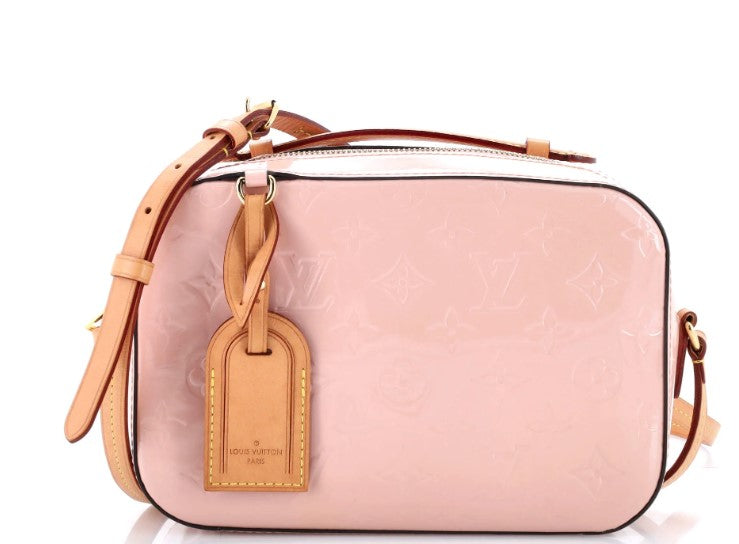 Louis Vuitton Santa Monica Crossbody Bag Monogram Vernis