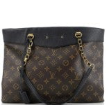 Louis Vuitton Pallas Shopper Monogram Canvas and Calfskin