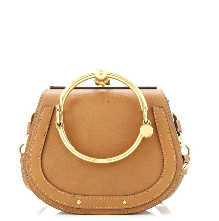 Chloe Nile Crossbody Bag Leather Small