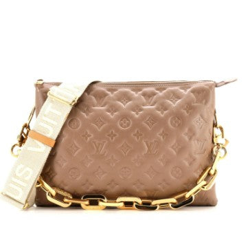 Louis Vuitton Coussin Bag Monogram Embossed Lambskin MM