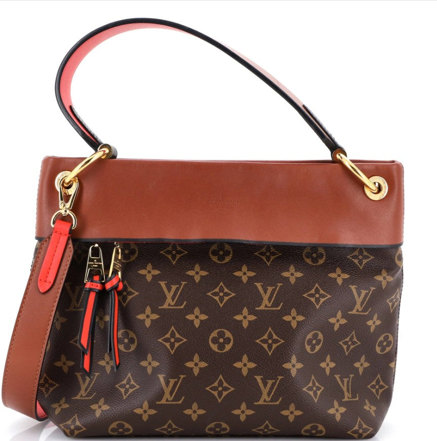 Louis Vuitton Tuileries Besace Bag Monogram Canvas with Leather