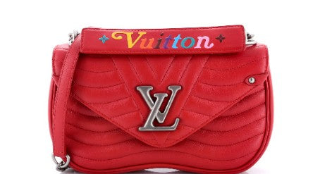Louis Vuitton New Wave Chain Bag Quilted Leather MM