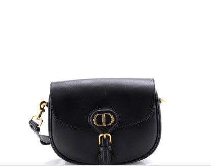 Christian Dior Bobby Flap Bag Leather Medium